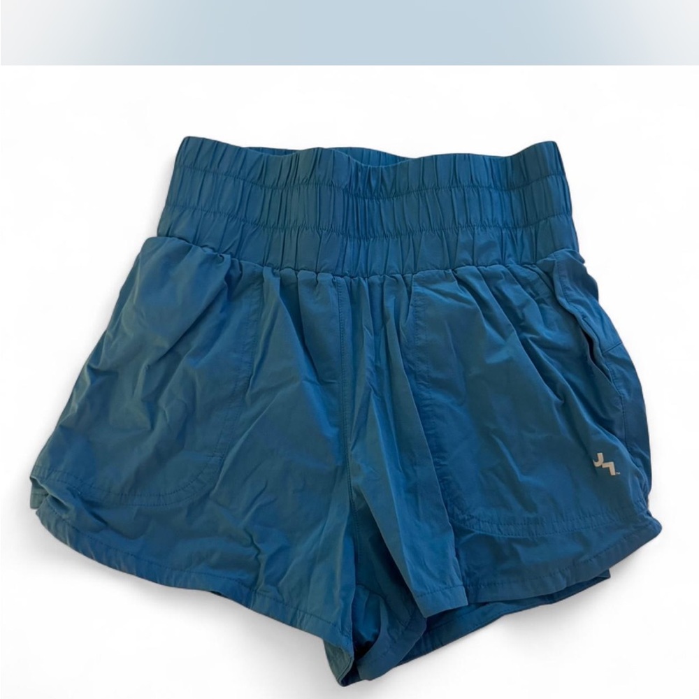 JoyLab Blue Athletic Shorts with Elastic Waistband